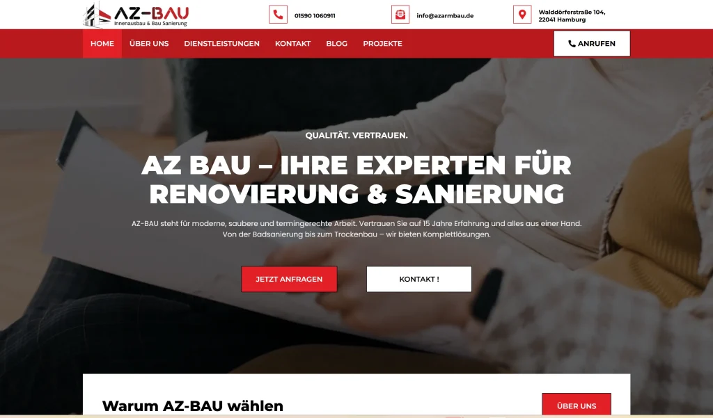 AzarmBau- Sanierungen in Hamburg