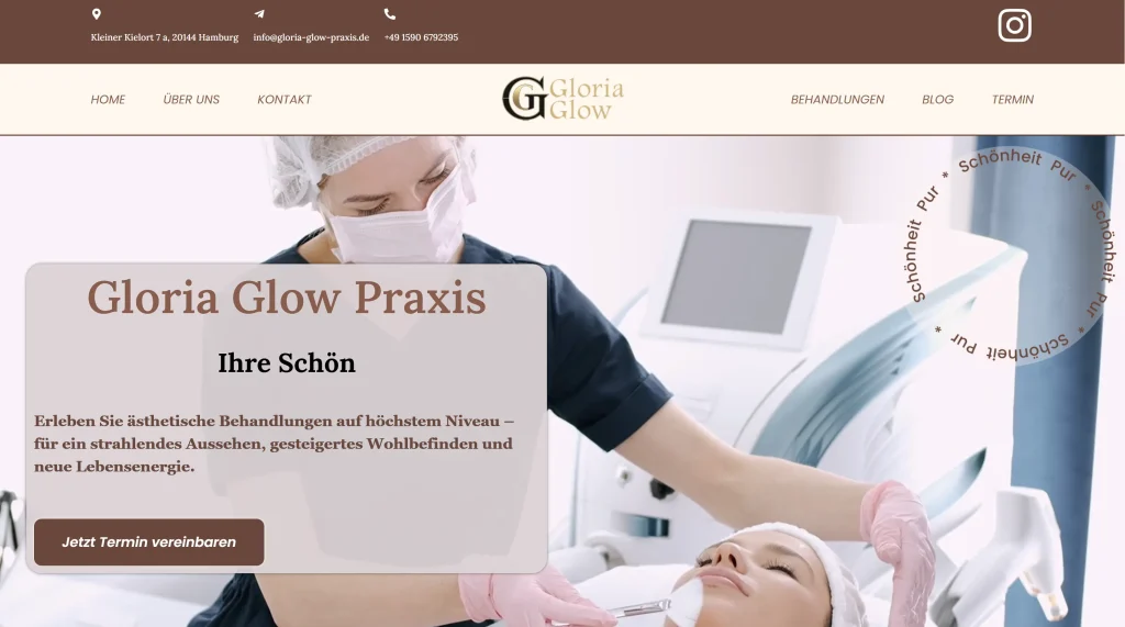 Gloria Glow Praxis-Hautverjüngung in Hamburg